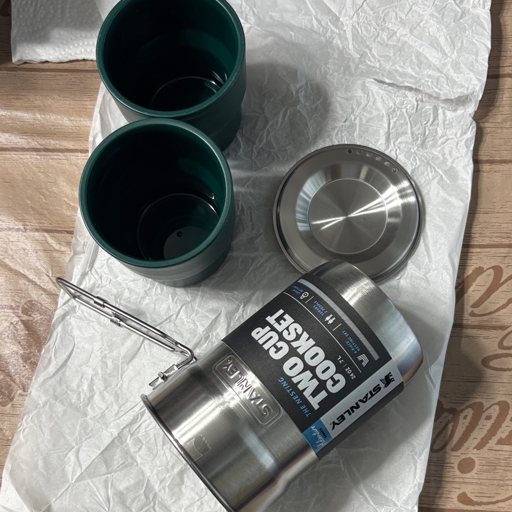 Stanley Silver Two Cup Cookset - image 3